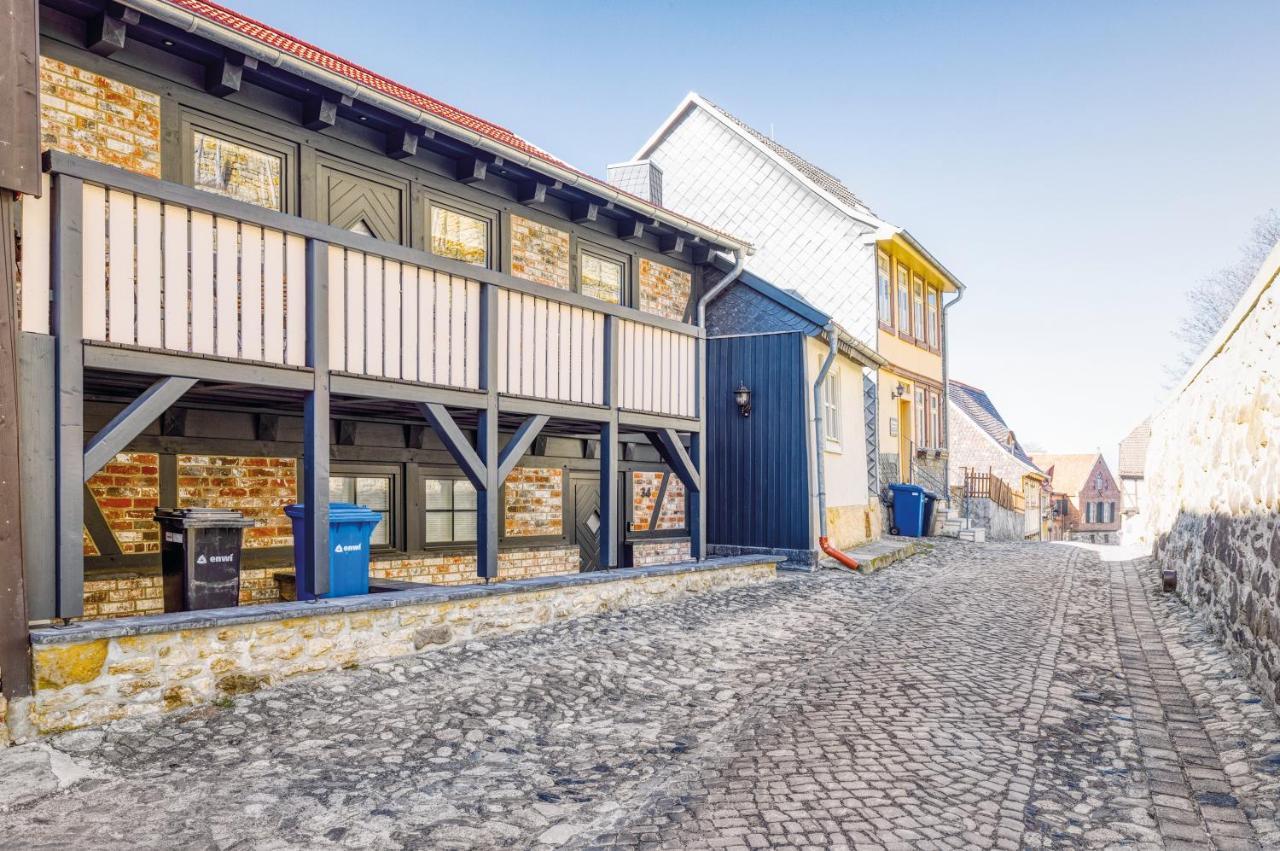 Fachwerkhaus Auf Dem Schlossberg Quedlinburg Zewnętrze zdjęcie