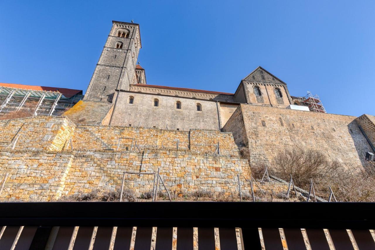 Fachwerkhaus Auf Dem Schlossberg Quedlinburg Zewnętrze zdjęcie